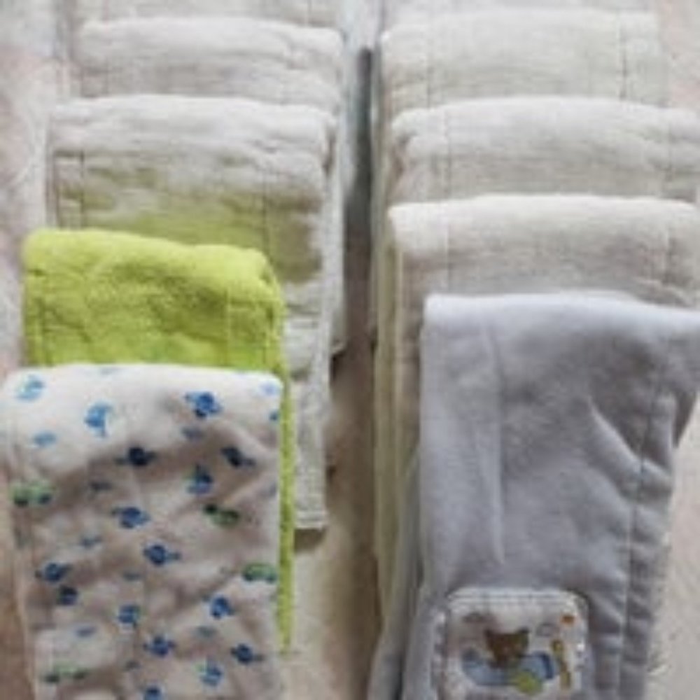 Burp / Diaper Cloths (18 pieces)